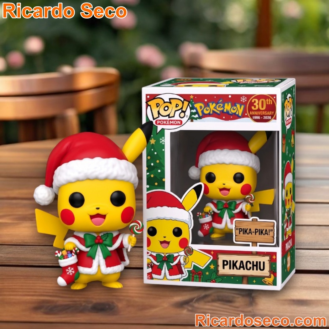 Pokemon Pikachu 30 Years Christmas 2026 Figure F60lgtx