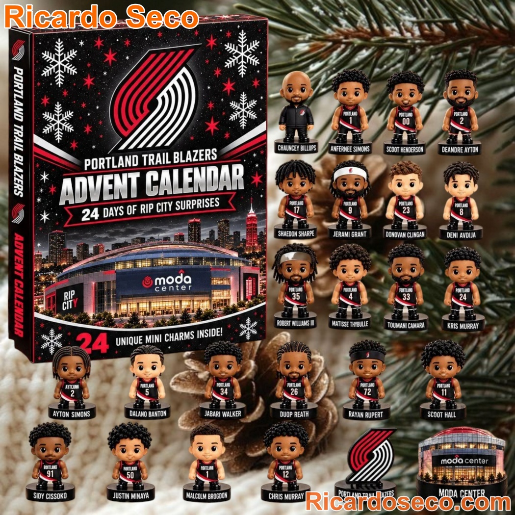 Portland Trail Blazers 2026 Advent Calendar Portland Trail Blazers 2026 Advent Calendar wvXASoL