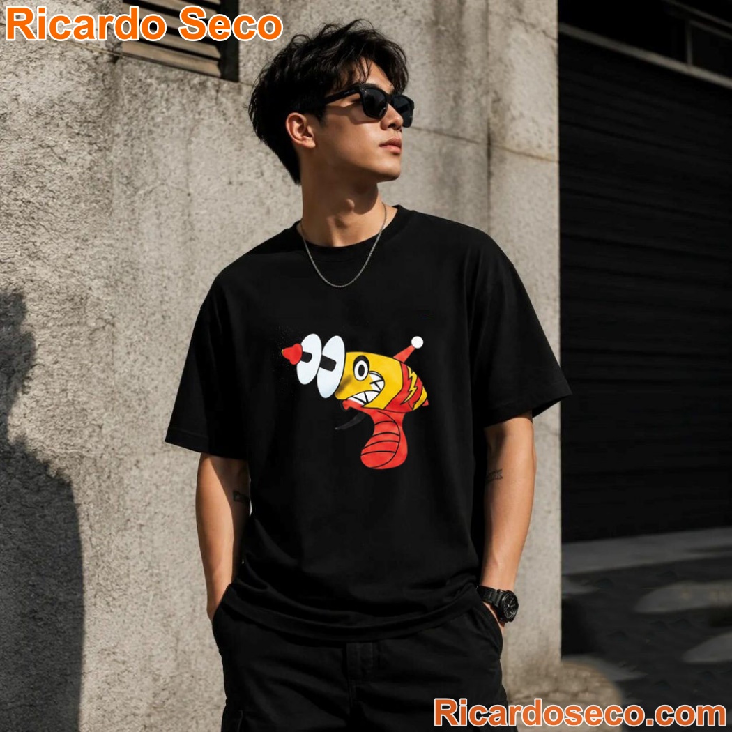 Ray Gun Laser Graphic Shirt-a KIWquiB