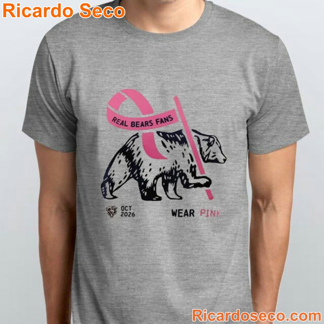 Real Bears Fans Wear Pink Oct 2026 Shirt sNEOMhJpvA tZ9ULJK
