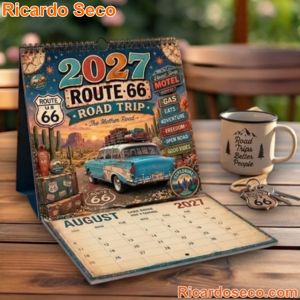 Route 66 Road Trip 2027 Wall Calendar Route 66 Road Trip 2027 Wall Calendar bBvqKHz