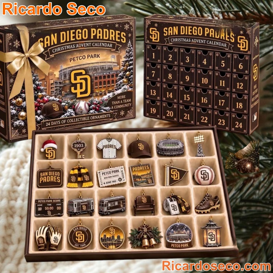 San Diego Padres Christmas 2026 Advent Calendar San Diego Padres Christmas 2026 Advent Calendar qoFEvGh