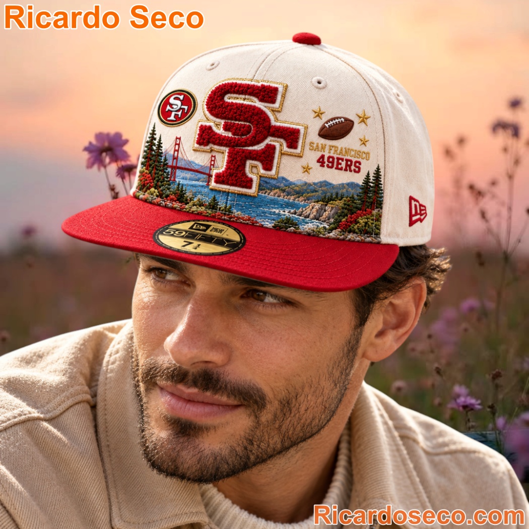 San Francisco 49ers Golden Gate Bridge Cap Hat-a San Francisco 49ers Golden Gate Bridge Cap Hat-a DAuSlaX