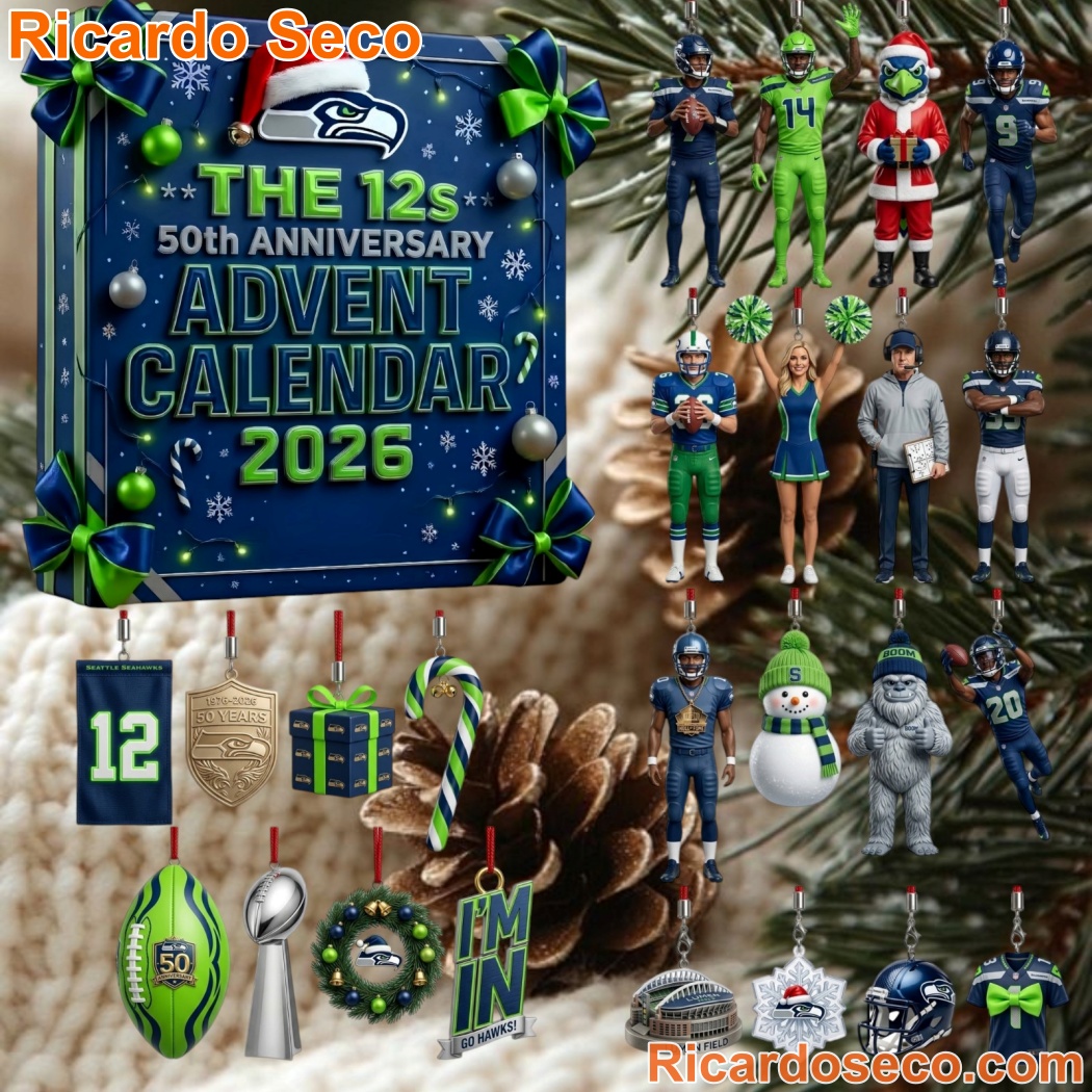 Seattle Seahawks 50th Anniversary 2026 Advent Calendar-a Seattle Seahawks 50th Anniversary 2026 Advent Calendar-a yYh4BDQ