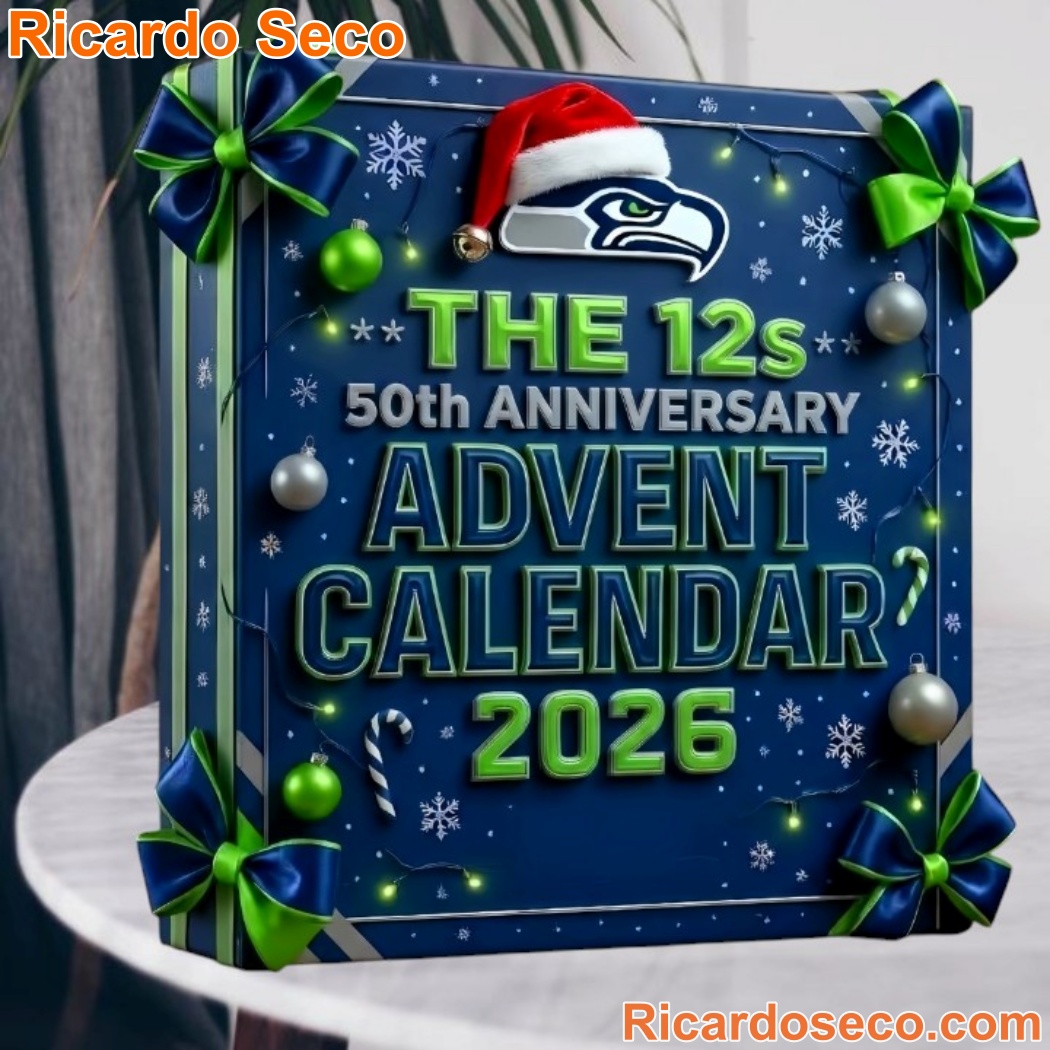 Seattle Seahawks 50th Anniversary 2026 Advent Calendar Seattle Seahawks 50th Anniversary 2026 Advent Calendar RXFgQzc