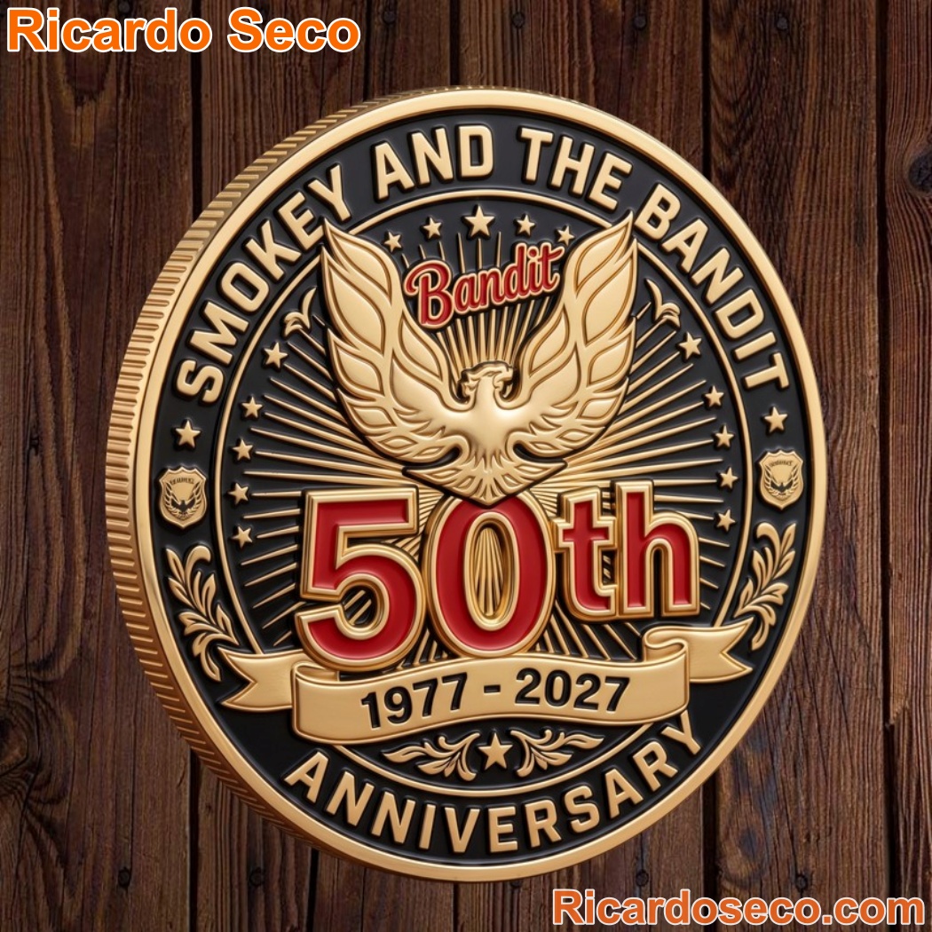 Smokey and the Bandit Est 1977 50 Years Commemorative Coin-a Smokey and the Bandit Est 1977 50 Years Commemorative Coin-a pNGVv0o