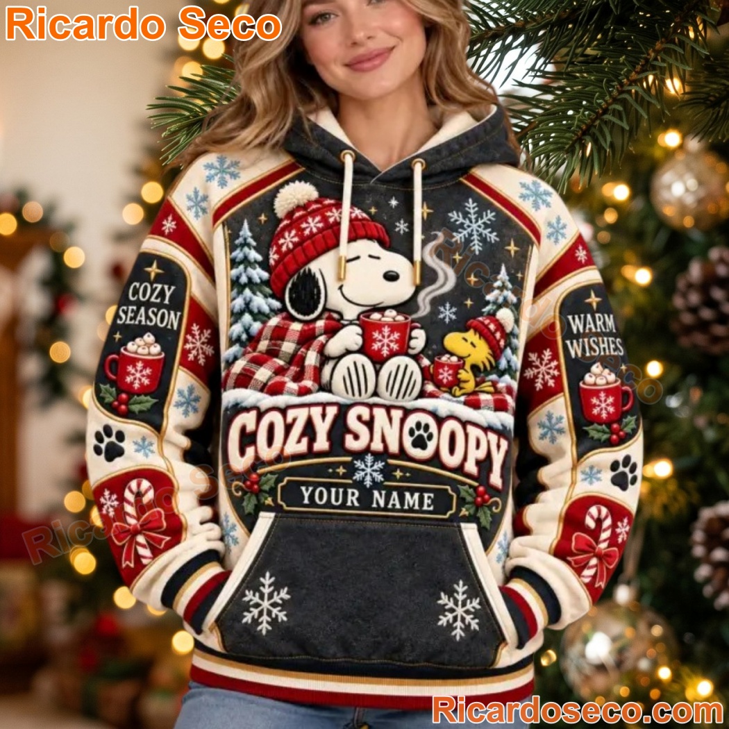 Snoopy Cozy Christmas 3D Hoodie-a Snoopy Cozy Christmas 3D Hoodie-a xtFHC7c