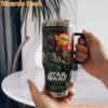 Star War 1977-2027 50th Anniversary Boba Fett Tumbler With Handle-a Star War 1977-2027 50th Anniversary Boba Fett Tumbler With Handle-a OTrvqYU
