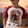 Tampa Bay Buccaneers 1976 Captain Hook Premium 3D T-shirt-a OBa9lEz