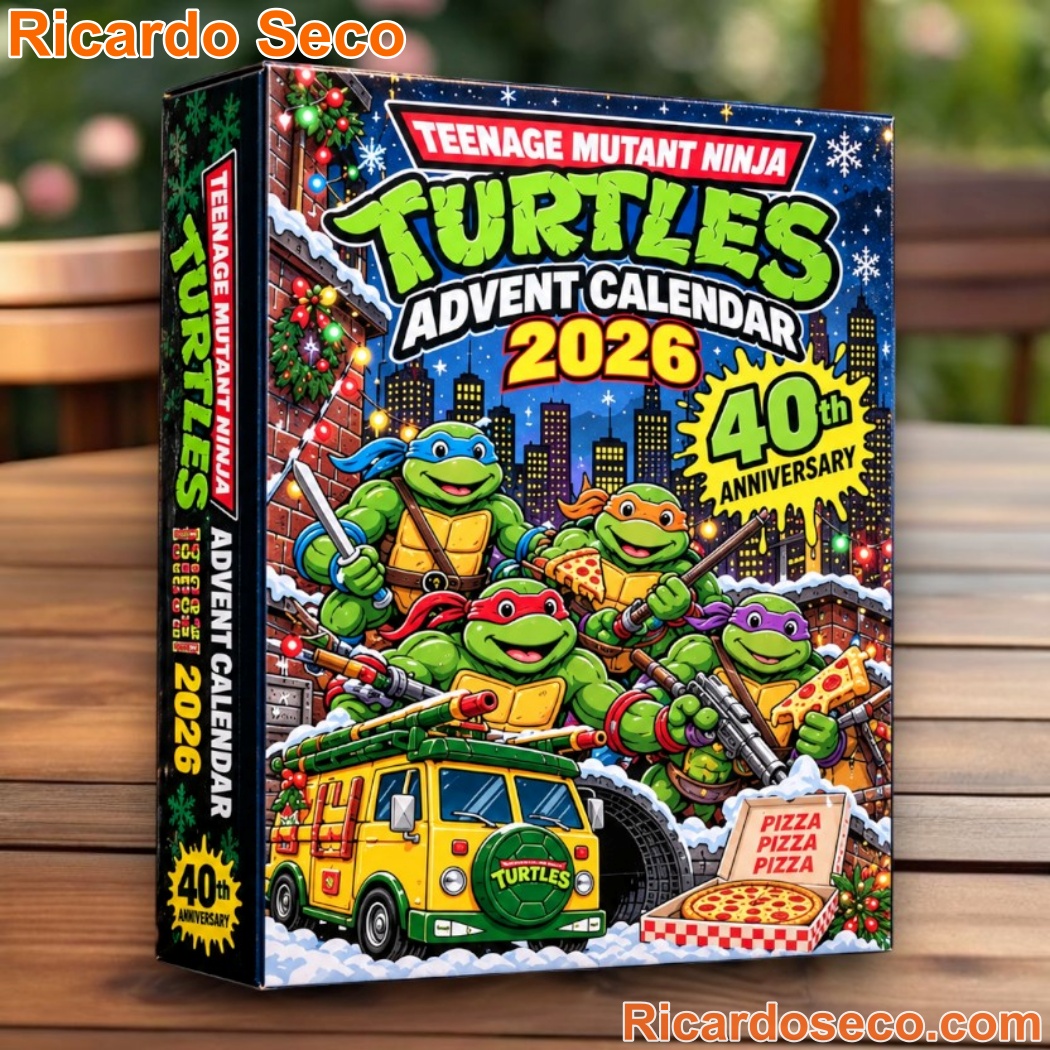 Teenage Mutant Ninja Turtles 40th Anniversary 2026 Advent Calendar K3voXhD