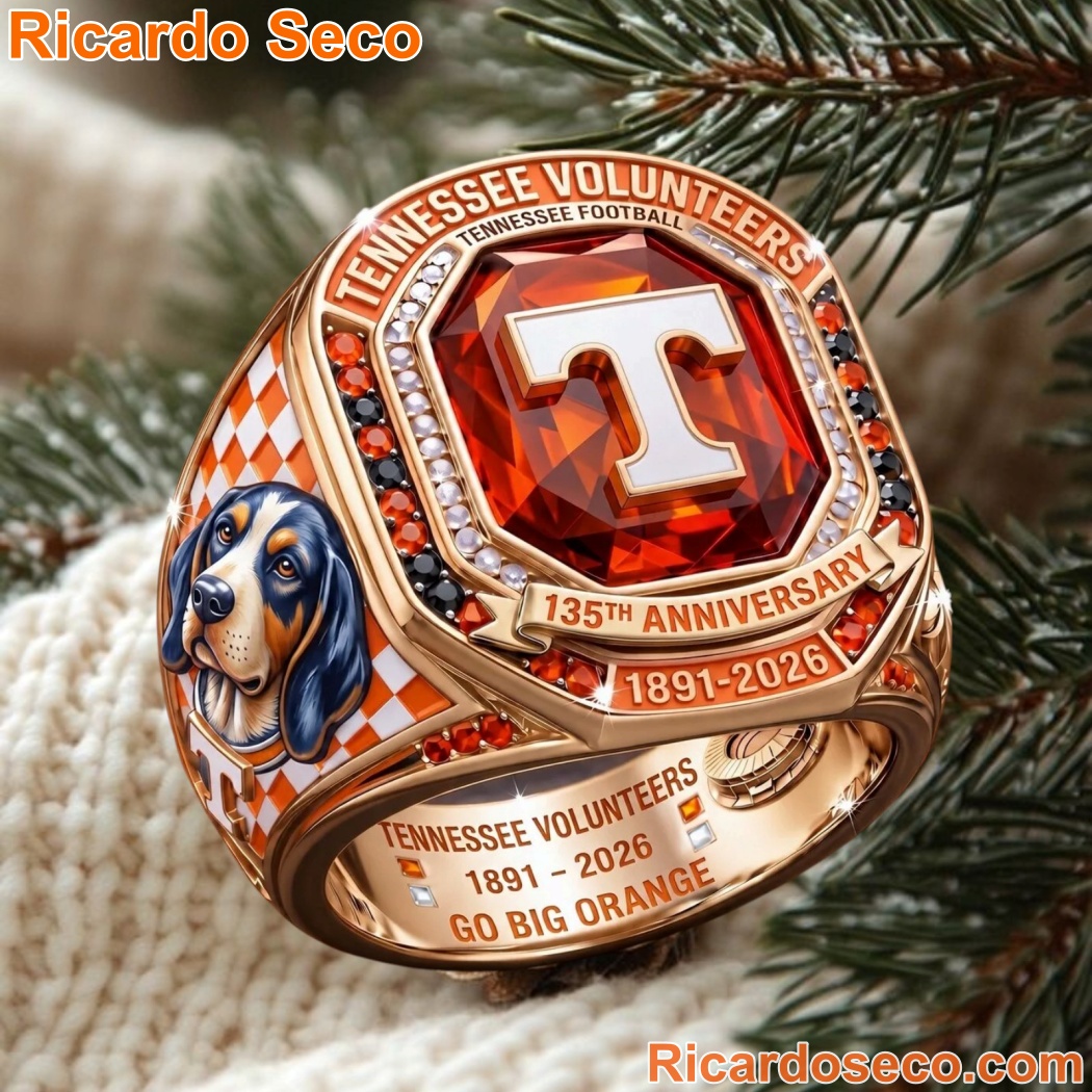 Tennessee Volunteers 1891-2026 135th Anniversary Championship Ring Tennessee Volunteers 1891-2026 135th Anniversary Championship Ring 4werb1o