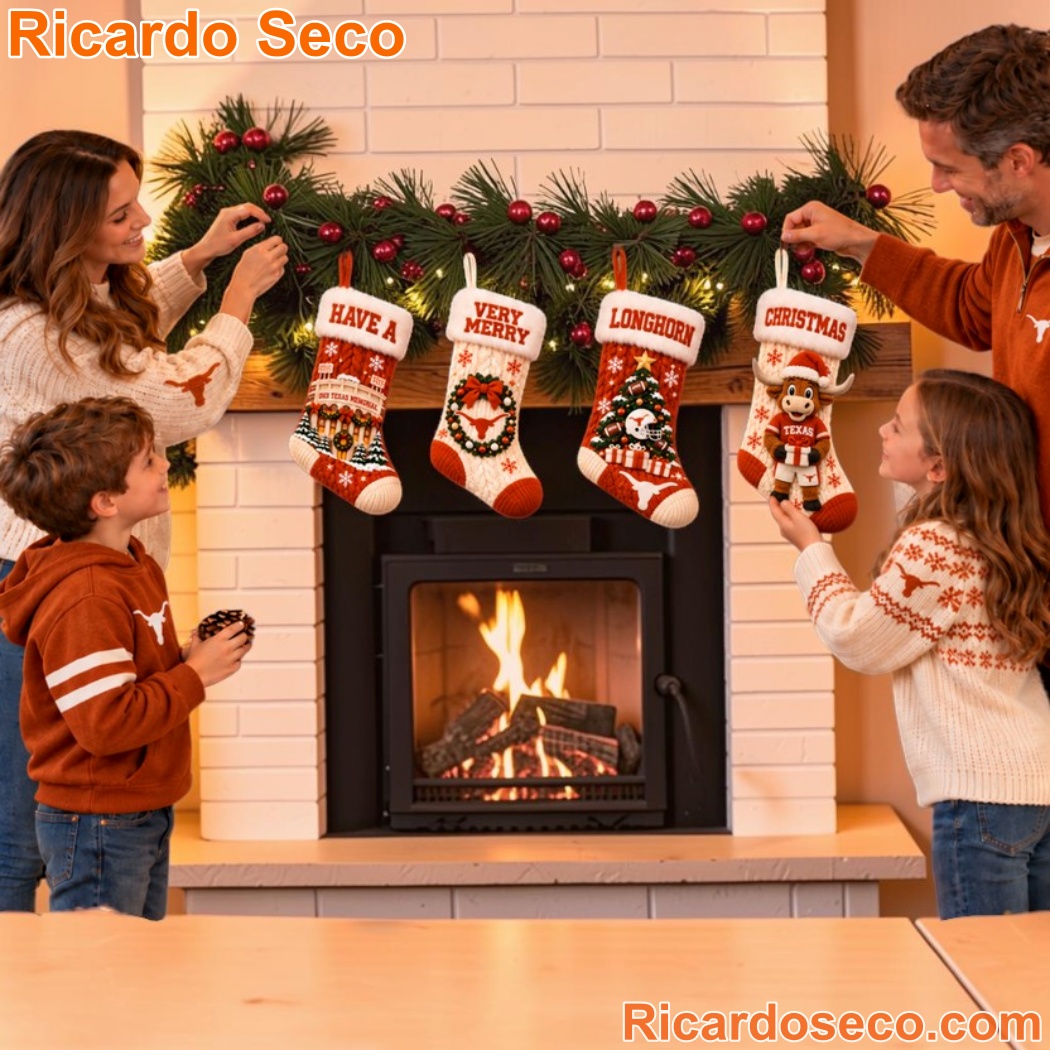 Texas Longhorns Special Christmas Stockings-a Texas Longhorns Special Christmas Stockings-a d4U1shk