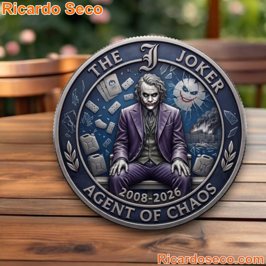 The Dark Knight 2008-2026 The Joker Commemorative Coin-a jFMZf7P