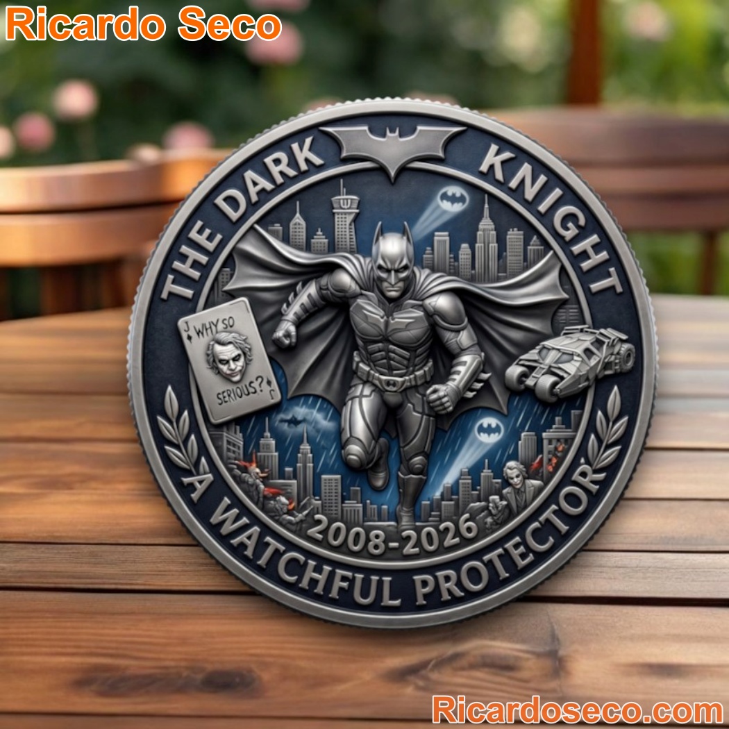The Dark Knight 2008-2026 The Joker Commemorative Coin 79BhbWD