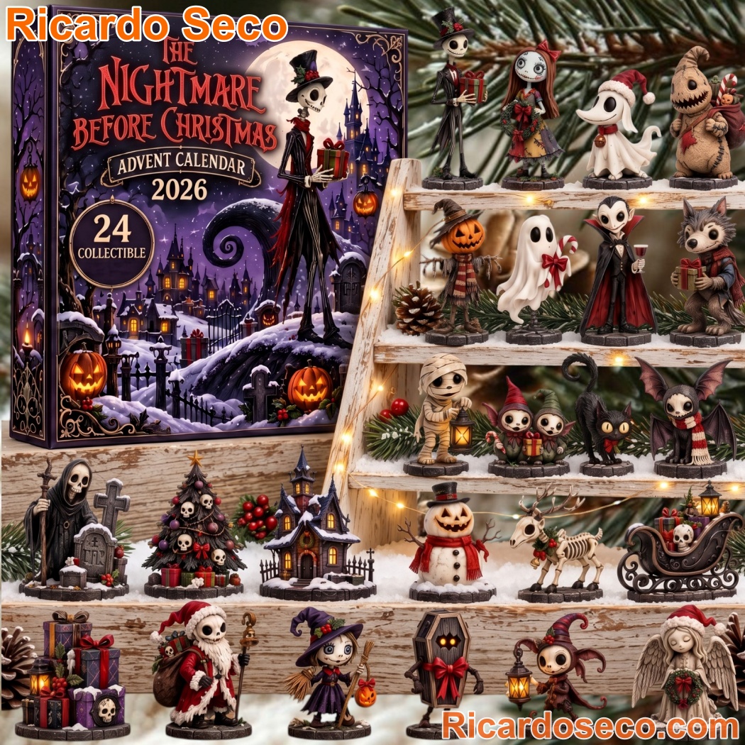 The Nightmare Before Christmas Jack & Sally 2026 Advent Calendar-a The Nightmare Before Christmas Jack & Sally 2026 Advent Calendar-a Do4O51h