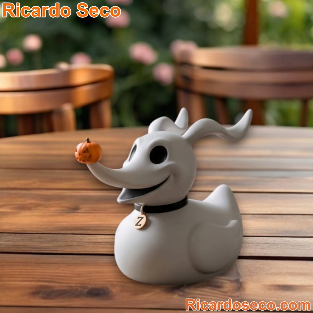 The Nightmare Before Christmas Zero Collectible Duck 5ox9saE