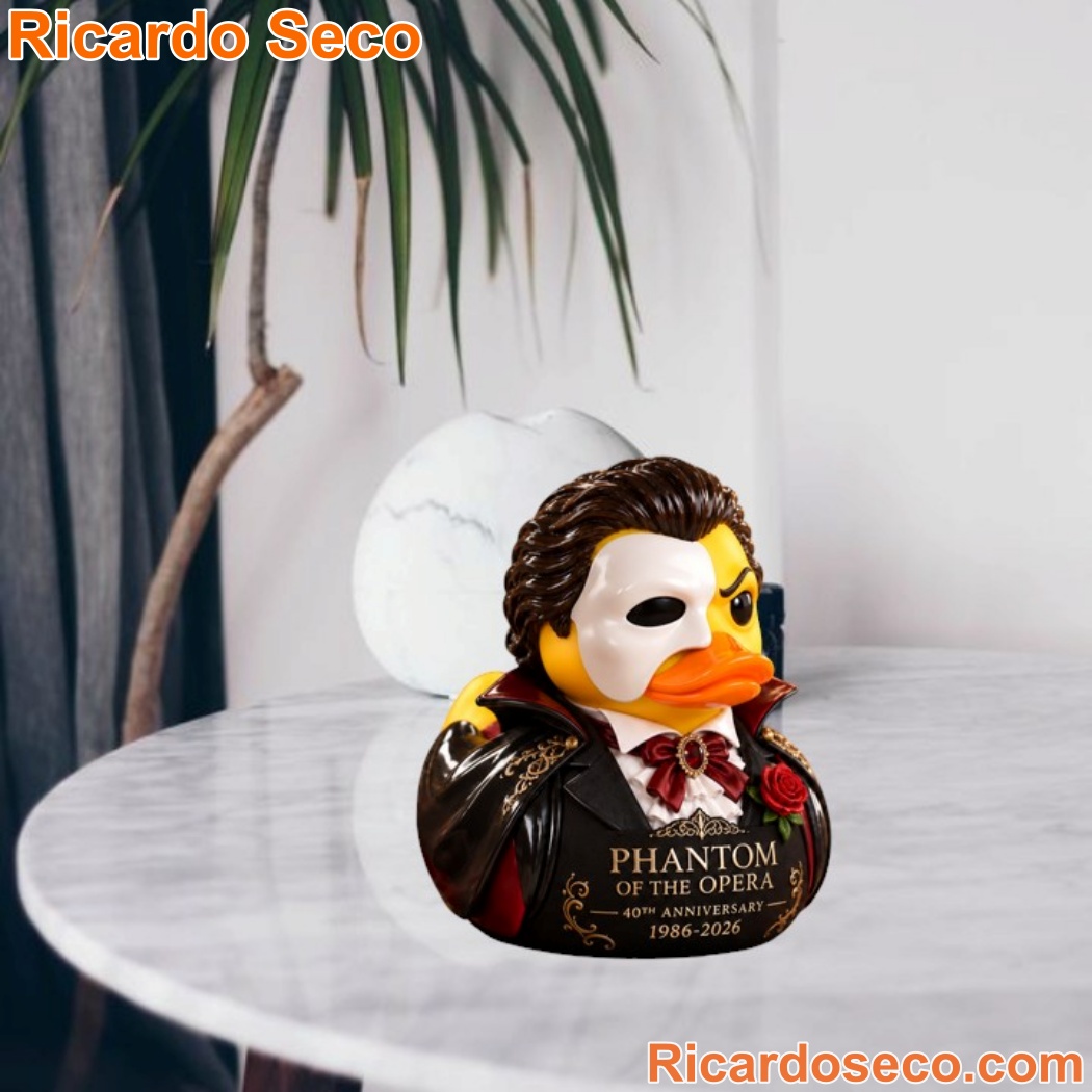 The Phantom Of The Opera 40th Years Est 1986 Collectible Duck The Phantom Of The Opera 40th Years Est 1986 Collectible Duck PJ4vtQM