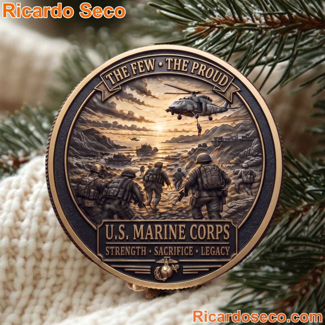 US Marine Corps A Life Of Service Commemorative Coin-b US Marine Corps A Life Of Service Commemorative Coin-b FpiXTrC