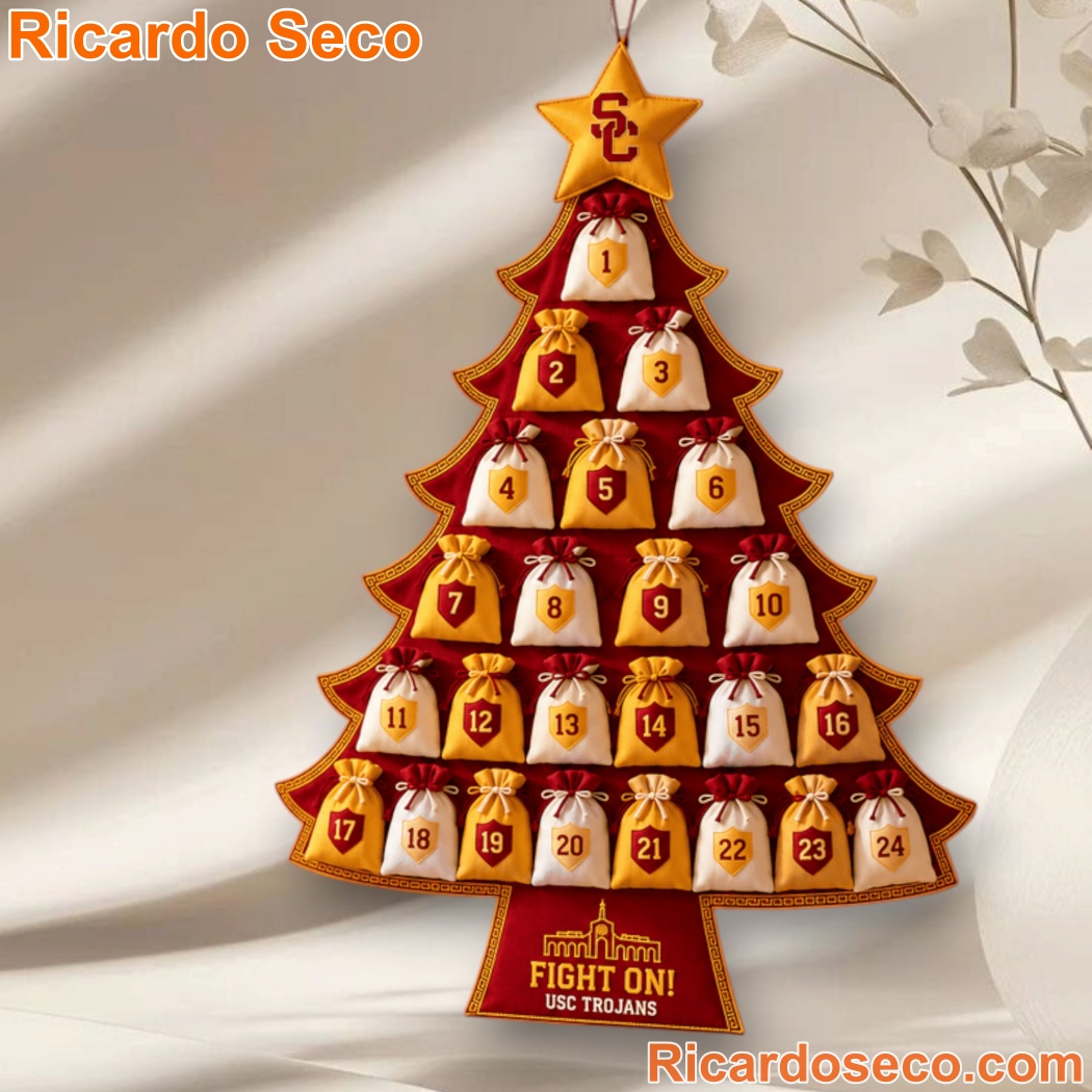 USC Trojans Christmas Tree Countdown Calendar USC Trojans Christmas Tree Countdown Calendar rAxMwqc