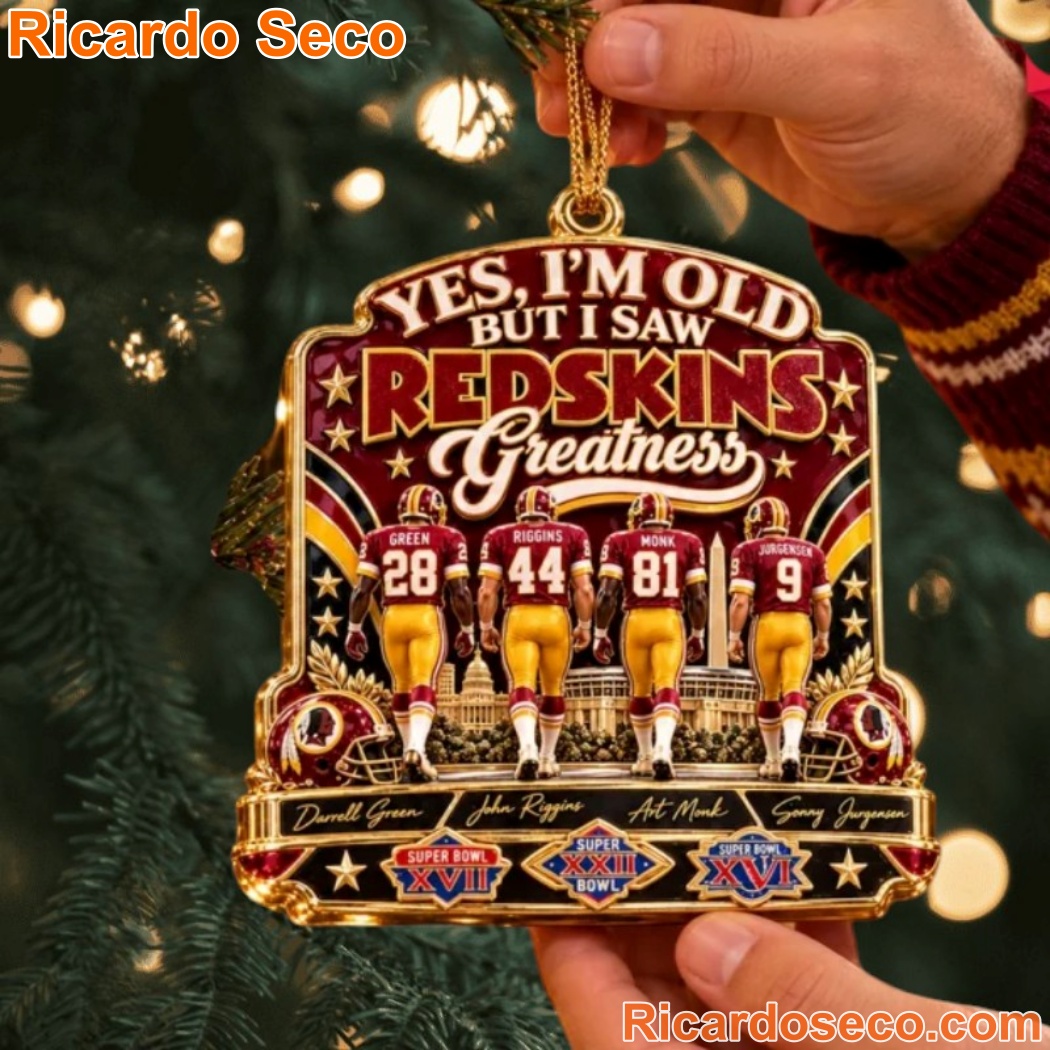 Washington Commanders Redskins Greatness Christmas Ornament Washington Commanders Redskins Greatness Christmas Ornament BSrdVMc