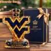 West Virginia Mountaineers 135th Anniversary Logo Whiskey Decanter-a H9m0kPE