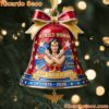 Wonder Woman 50th Anniversary Christmas Bell Ornament 2rXzIiB